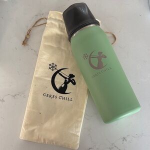 Ceres Chill Green Bottle with Pouch